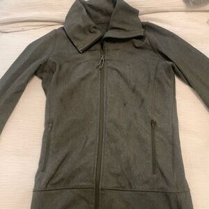 Lululemon grey zip up